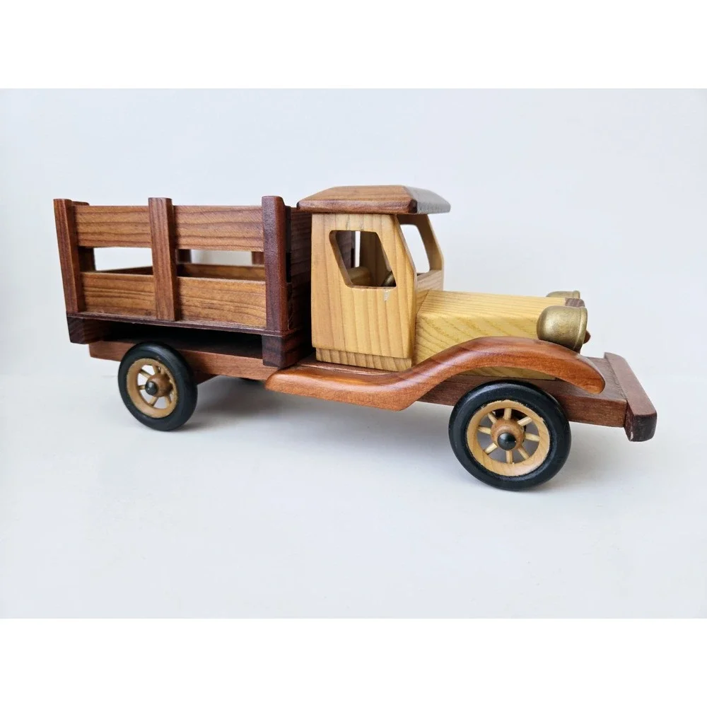Wooden truck toy‎ for dolls bears 5x11